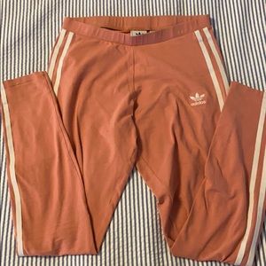 Adidas pink leggings